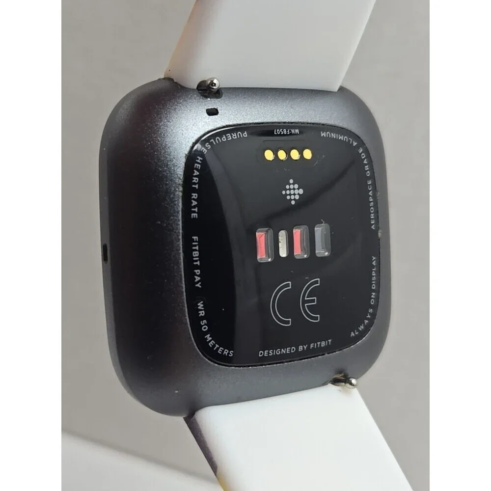 Fitbit Versa 2 Smartwatch Silver Sunflower 40mm Alexa WR50M Always On Display